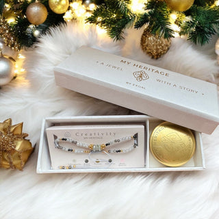 My Heritage "Creativity" Labradorit/ Spinal Armband