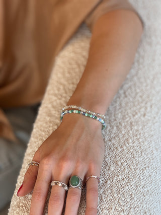 Shop the Look Set Blau/Ecru New Arrival | Geschenkidee