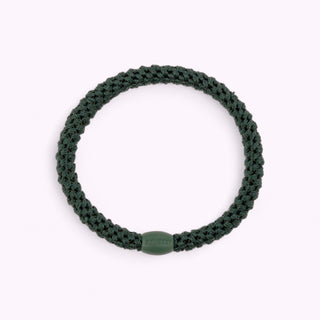 Kknekki Hair Tie Slim Grün, 4 für 3