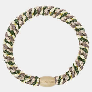 Kknekki Hair Tie Mix Grün Dove Yellow,  4 für 3