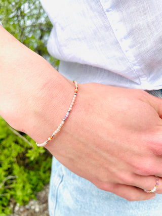 Feines Zircon Armband,925 Silber