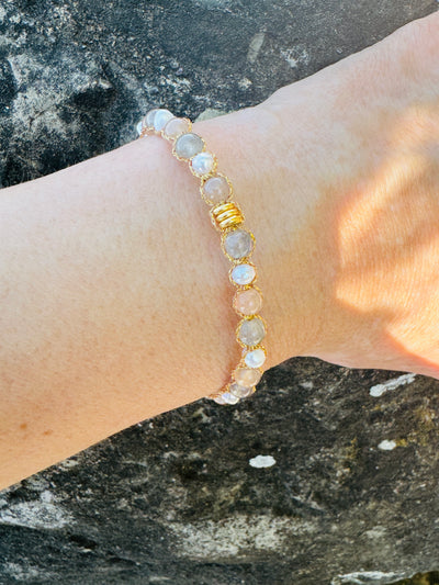 Multi Stone Armband