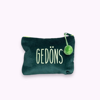 Kosmetiktäschli Mini Gedöns Tannengrün