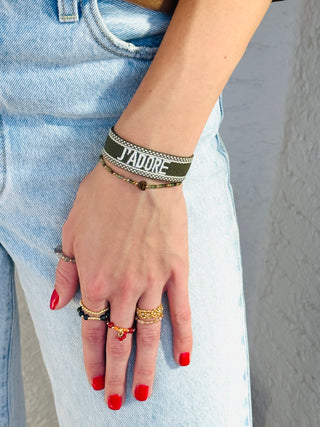 Shop the Look JD Statement Armband Khaki | Geschenkidee