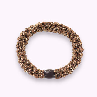 Kknekki Hair Tie Bronce Glitter, 4 für 3
