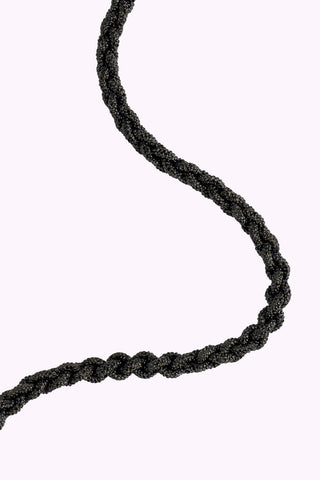 Handykette Black Glitter