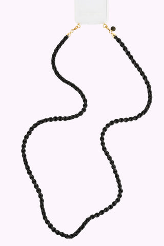 Handykette Black Glitter