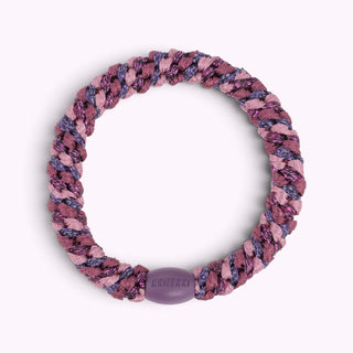 Kknekki Hair Tie Mix Bordeaux Glitter,  4 für 3