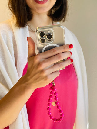 Schlüsselanhänger & Handykette  Pink| Geschenkidee