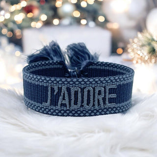 JD Statement Armband blau