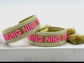 Working Nine to Wine Statement Armband