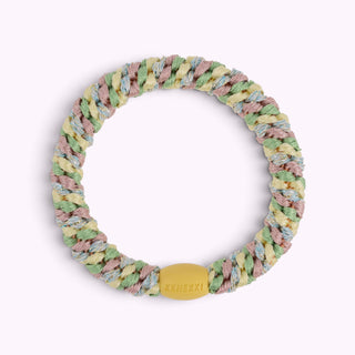 Kknekki Hair Tie Mix Grün Pastel Glitter 4 für 3