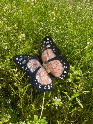 Grosse Schmetterling Haarspange Rosa I Geschenkidee