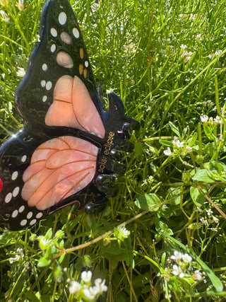 Grosse Schmetterling Haarspange Rosa I Geschenkidee