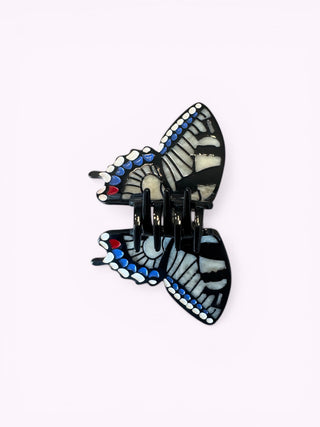 Schmetterling Haarspange Blau I Geschenkidee