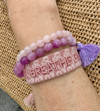 RELAX BREATH ENJOY Statement Armband