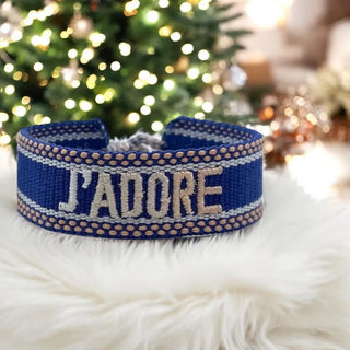JD Statement Armband blau