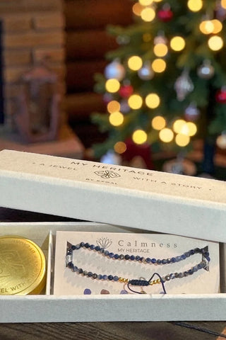 My Heritage Lapislazuli Calmness Stones Armband