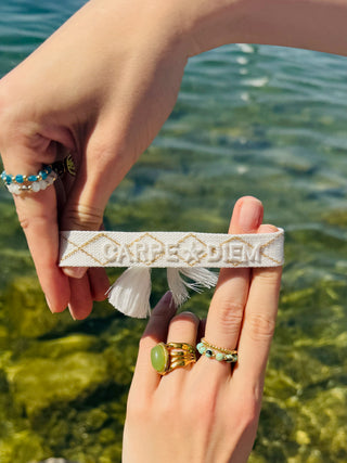 CARPE DIEM Statement Armband