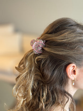 Haarspange Schleife Rosa
