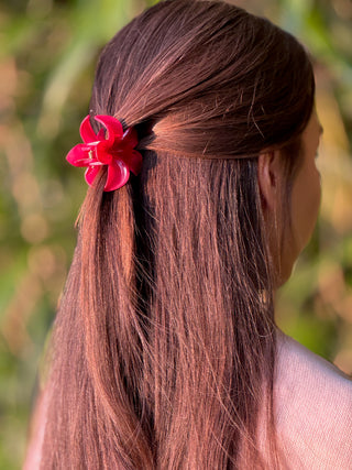 Sui Ava Haarspange Blume Pink