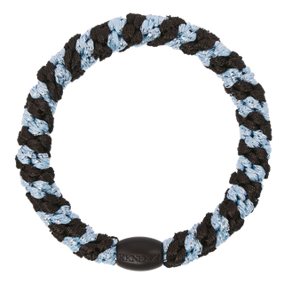Kknekki Hait Tie Brown Seablue Glitter Stripe 4 für 3