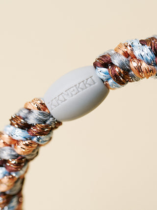 Kknekki Hair Tie Slim Mix Rosegold Seablue. 4 für 3