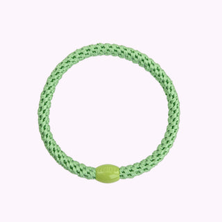 Kknekki Hair Tie Slim Grass Green, 4 für 3