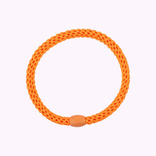 Kknekki Hair Tie Slim Neon Orange, 4 für 3