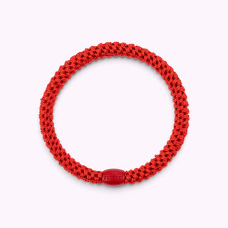 Kknekki Hair Tie Slim Rot, 4 für 3