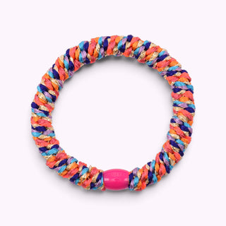Kknekki Hair Tie Multi Orange Pink Neon, 4 für 3