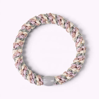 Kknekki Hair Tie Mix Lindengrün Lightpink Glitter, 4 für 3