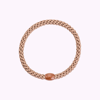 Kknekki Hair Tie Slim Nougat, 4 für 3