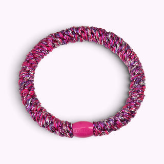 Kknekki Hair Tie Pink Unicorn Glitter, 4 für 3