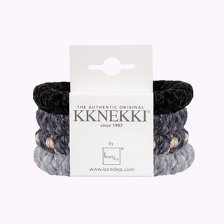 Kknekki Hair Bundle Velvet Black/Grey