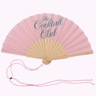 Mini Sommer Fächer Cocktail-Club🍸 mit Kordel 34cm x 20cm