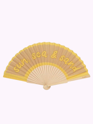 Sommer Fächer  Sun & Sea & Sand 41 x 21cm