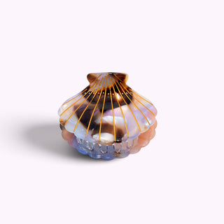 Haarspange Muschelform Kunst
