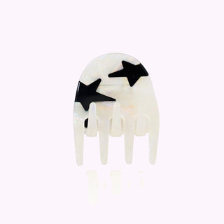 Haarspange StAR White/Black
