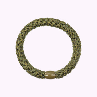 Kknekki Hair Tie Bottle Green Glitter, 4 für 3