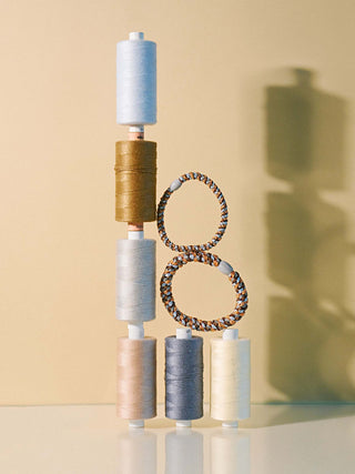 Kknekki Hair Tie Mix Rosegold Seablue  4 für 3