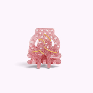 Mini Brezel Hairclip Rosa