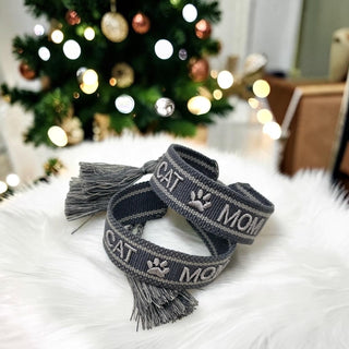 CAT  MOM Statement Armband Anthrazit