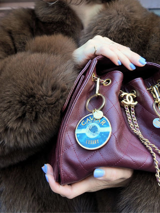 Handbemalter Caviar Taschenhänger + Schlüsselanhänger I Geschenkidee