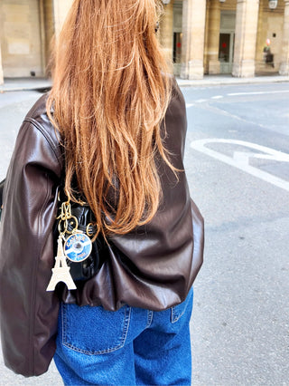 Handbemalter Caviar Taschenhänger + Schlüsselanhänger I Geschenkidee