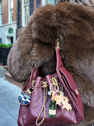 Champagner Taschenhänger + Schlüsselanhänger I Geschenkidee