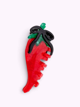 Handbemalte Chilli Haarspange🌶️🌶️🌶️ HOT STUFF! 🌶️❤️ WE LOVE