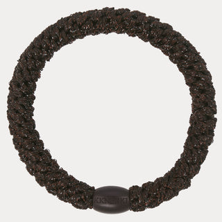 Kknekki Hair Tie Chocolate Glitter, 4 für 3