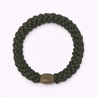 Kknekki Hair Tie Dark Bottle Green, 4 für 3