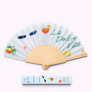 Sommer Fächer Dolce Vita 41cm x 21cm